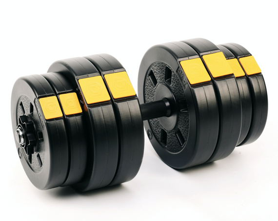 Набір Besport PowerPro гантелі 2х31кг з лавою WB-002 | Зображення 1