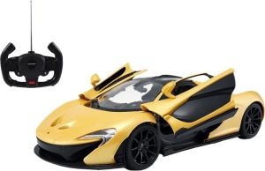 Машинка Rastar McLaren P1 на радиоуправлении. 1:14. Желтый