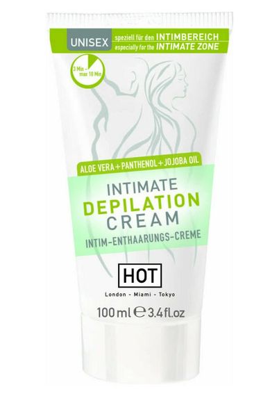 Крем для депіляції HOT Intimate Depilation Cream 100 ml Sex Aura | Зображення 1