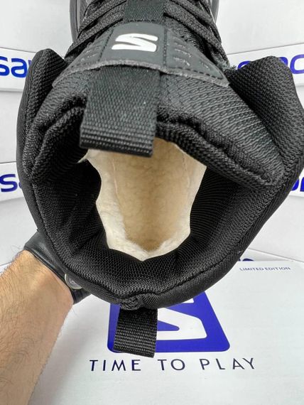 Кросівки зимові  Salomon Elixir Activ Fur Black  Хутро А4783 44 28 | Зображення 4