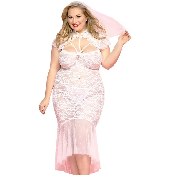 Мереживне біле плаття нареченої Желана Jaylee L/XL sexstyle | Зображення 2