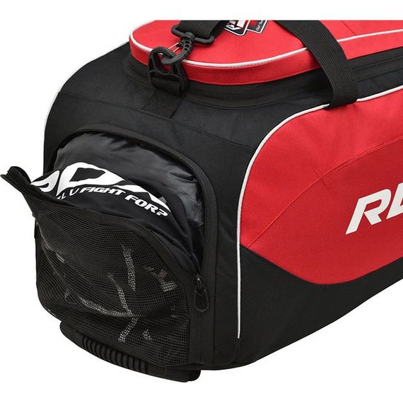 Спортивная сумка RDX R1 Duffel Bag with Backpack Straps Black/Red | Зображення 6