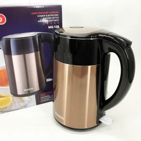 Потужний чайник для кип'ятіння, Чайник електричний домашній, Електрочайник сталь, Гарний електрочайник YA-96