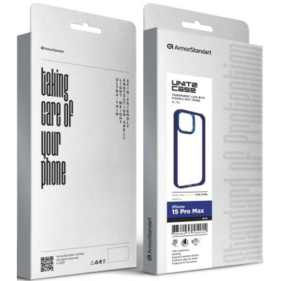 Чехол для мобильного телефона Armorstandart UNIT2 Apple iPhone 15 Pro Max Blue (ARM69988) | Зображення 4
