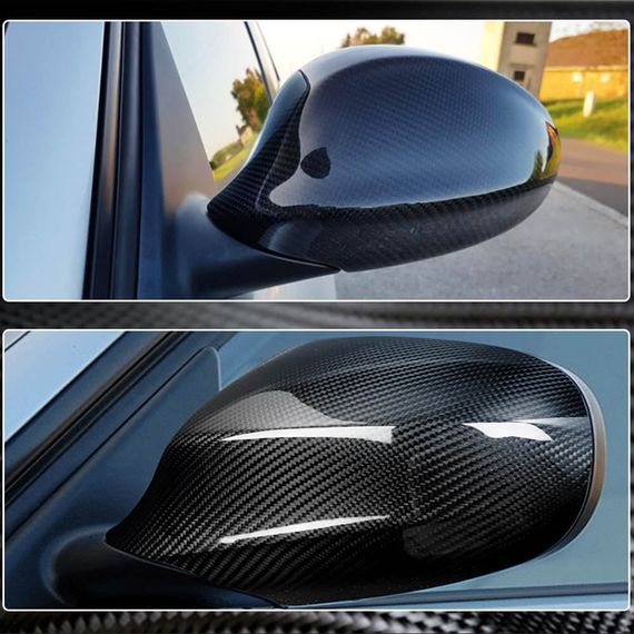 Кришки дзеркала (для E90/E91 2005-2008, Карбон) для BMW 3 серія E-90/91/92/93 рр | Зображення 3