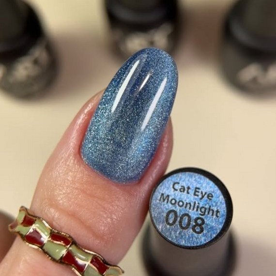 Гель-лак кошачий глаз ART in detail Moonlight Cat №08 6мл