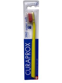 Зубна щітка Curaprox CS 3960 "Super Soft", d 0,12 мм. Жовта з червоним (YGR)