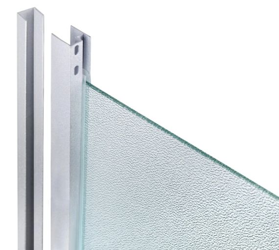 Набір Lidz Душова кабіна Wawel SC80x80.SAT.LOW.FR, квадратна, скло Frost 4 мм + Душовий піддон Kapielka ST80x80x14 | Зображення 9