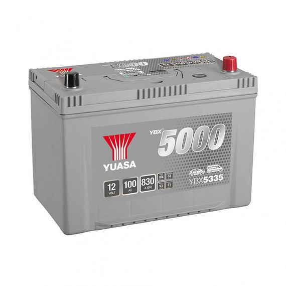 Аккумулятор Yuasa 12V 100Ah Silver High Performance Battery Japan YBX5335