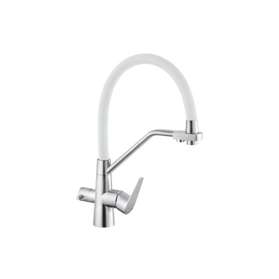 Змішувач для кухні Kroner KRM Edelstahl Klassisch - ESG03817WHI (CV027938) | Зображення 6