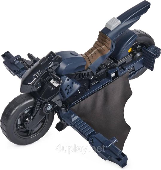 Оригінал DC Comics Batman Adventures Batcycle & Batglider Бетмен великий 36 см Бетцикл і Бетпланер 2-в-1 | Зображення 1