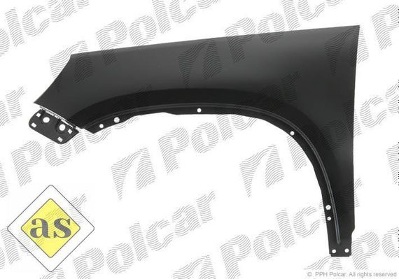 Переднє крило VW Tiguan '07-16 ліве (Polcar) 5N0821105