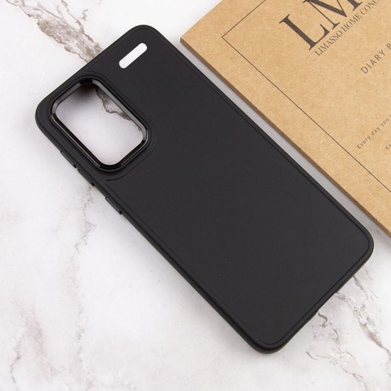 TPU чохол Bonbon Metal Style для Xiaomi Redmi Note 13 Pro+ Чорний / Black | Зображення 3