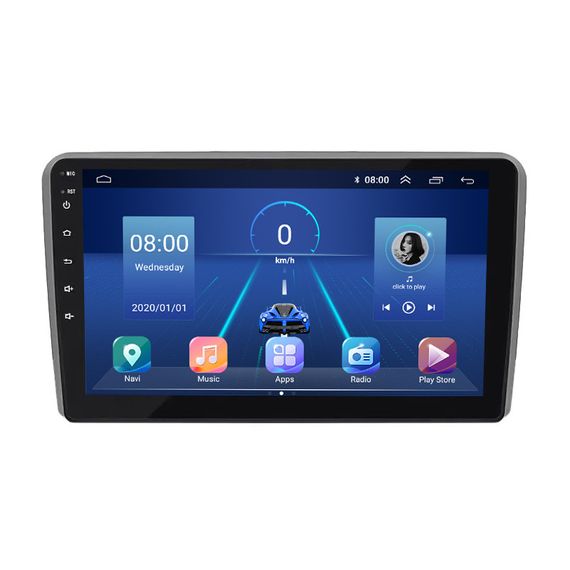 Штатная магнитола 9" Lesko для Audi RS 3 I (8P) 2011-2012 Top 6/128 4G WiFi GPS Ауди