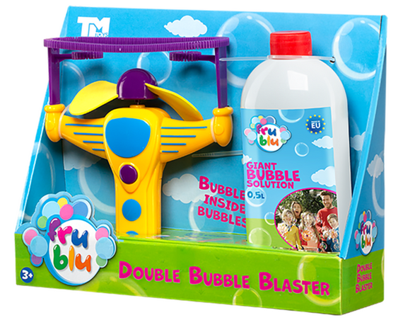 Мильні бульбашки Бластер Подвійний з розчином 0.5 л. FRU BLU | Зображення 4