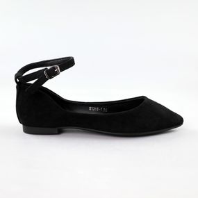 Балетки жіночі 591486 Чорні 36 37 38 39 40 41