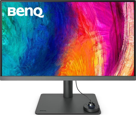 TFT 27" BenQ PD2706U, 4K UHD, IPS, 99% sRGB, HDR10, HDMI, DP, USB-C, USB-hub, HAS, колонки | Зображення 9