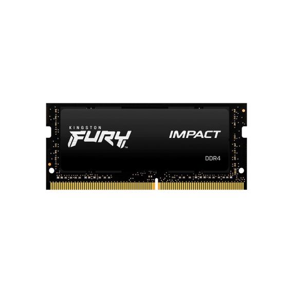 Модуль пам'яті для ноутбука SoDIMM DDR4 8GB 3200 MHz Fury Impact Kingston Fury (ex.HyperX) (KF432S20IB/8) | Зображення 1