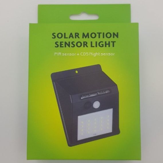 Уличный фонарь светодиодный LTL 20smd автономный с датчиком движения + солнечная панель Solar | Зображення 2