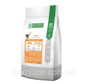 Сухий корм для котів Nature's Protection Indoor із птицею 18 кг