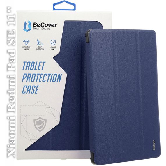 Чохол до планшета BeCover Smart Case Xiaomi Redmi Pad SE11" Deep Blue (709858) | Зображення 4