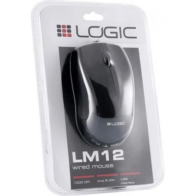 Мышка Logic concept LM-12 USB Black (M-LC-LM12) | Зображення 5