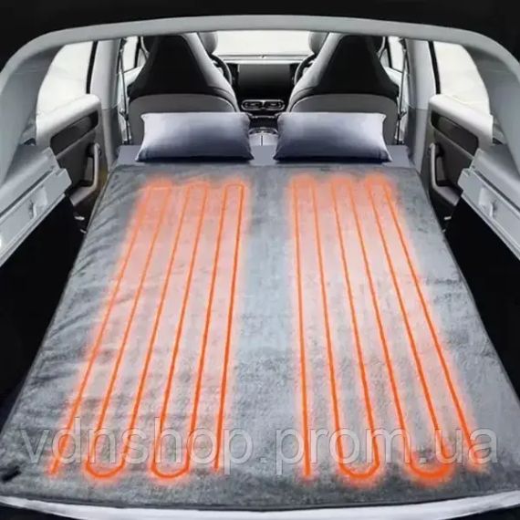 Електропростирадло для автомобіля 160×150см 45–60Вт від прикурювача MA703