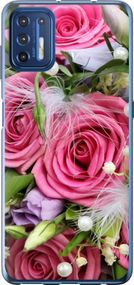 Чехол на Motorola G9 Plus Нежность "2916u-2104-17620"