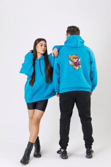 Худі унісекс МА (01) Бірюза | Зображення 1