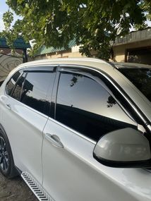 Вітровики з хром молдингом (4 шт, HIC) для BMW X5 F-15 2013-2018 рр