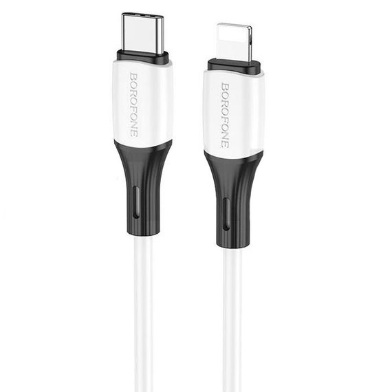 Дата кабель Borofone BX79 Type-C to Lightning (1m) Белый