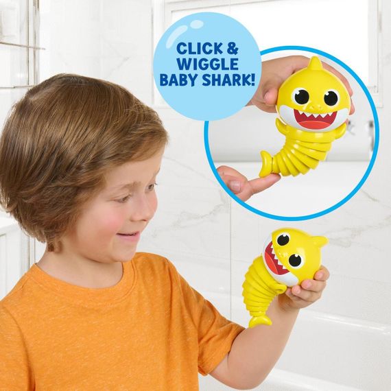 Набор игрушек для ванной WowWee Baby Shark Акуленок и рыбка | Зображення 3