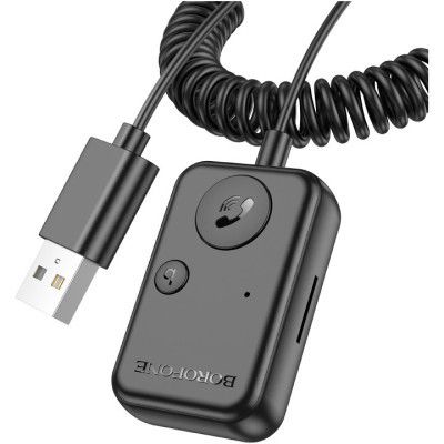 FM модулятор BOROFONE BC49, Black, Box | Зображення 4