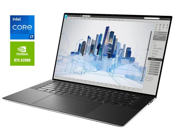 Игровой ноутбук Б-класс Dell Precision 5560 / 15.6" (1920x1080) IPS / Intel Core i7-11800H (8 (16) ядeр по 2.3 - 4.6 GHz) / 16 GB DDR4 / 512 GB SSD / nVidia RTX A2000, 4 GB GDDR6, 128-bit / WebCam б/у