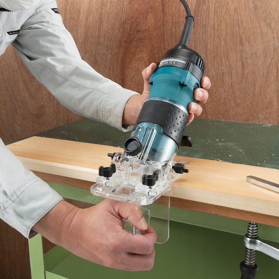 Фрезер кромковий Makita 3712 (530 Вт, 6 мм, 32000 хв-1) | Зображення 6