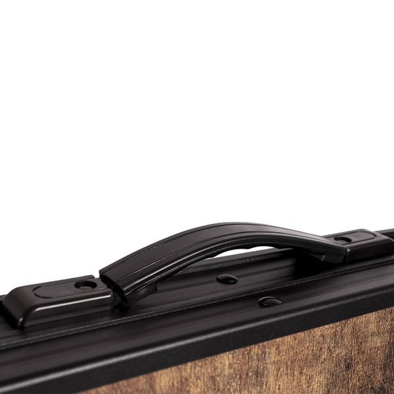 Стіл Bo-Camp Woodbine Oval 150x80 cm Black/Wood look (1404230) | Зображення 5