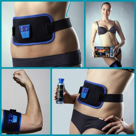 Комплект: масажер для тіла Relax and Spin Tone + масажер міостімулятор пояс для IQ-859 схуднення AbGymnic | Зображення 3