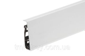 Плинтус CEZAR Hi Line Prestige 75x22x2500mm P089 белый глянцевый