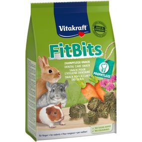 Ласощі Vitakraft Fit Bits для декоративних гризунів овочі та люцерна 500 г