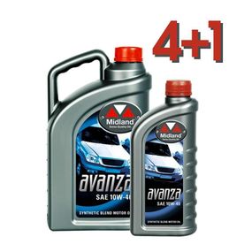 Моторна олива Midland AVANZA SAE 10W-40 5 л