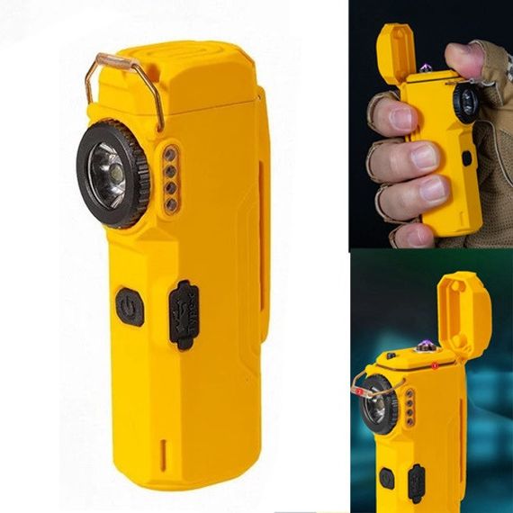 Запальничка з сенсорним включенням D51-COB, Запальничка Lighter з підзарядкою від USB MG-14 | Зображення 9