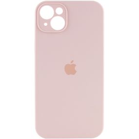 Чохол Silicone Case Full Camera Protective (AA) для Apple iPhone 15 Plus (6.7") Рожевий / Pink Sand