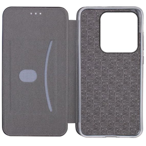 Кожаный чехол-книжка Classy для Infinix Hot 40i / Spark Go 2024 / Spark 20 Черный | Зображення 1