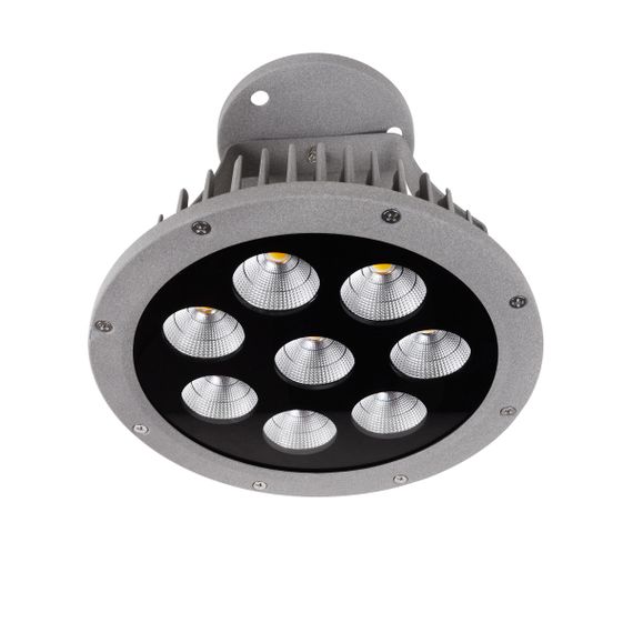 Светильник садовый металлический AS-15 8*7W WW IP65 GY | Зображення 1