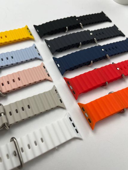 Силіконовий ремінець для Smart Watch Ocean Band 42/44/45/49 (Ліловий) | Зображення 1