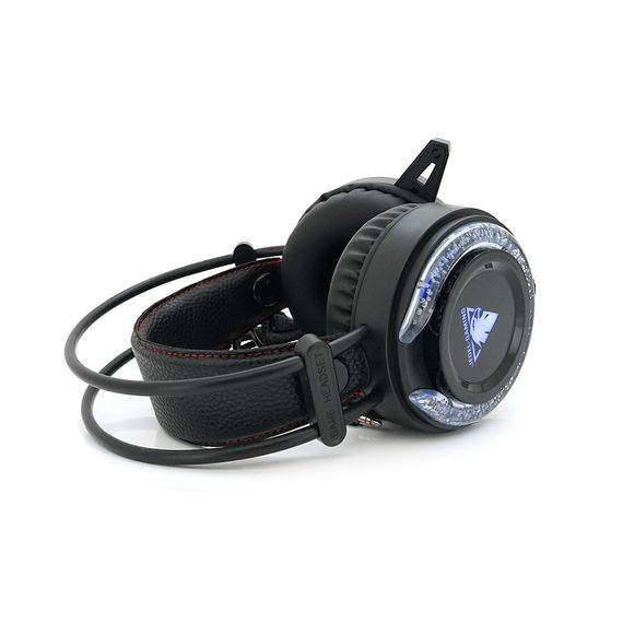 Наушники ведущие с подсветкой Jedel GH-232, с микрофоном, Black