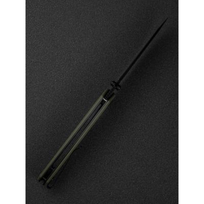 Нож Sencut Skarnax, Darkwash, зелений G10 (S24025-2) | Зображення 1