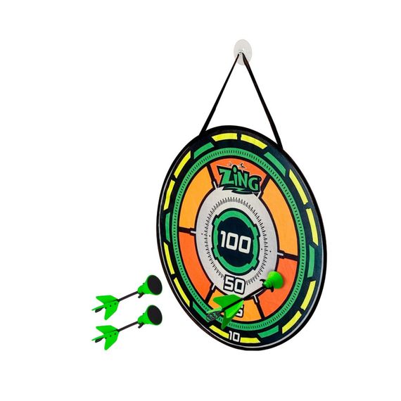 Игрушечный лук с мишенью BULLZ EYE Zing AS200G 3 стрелы и мишень | Зображення 1