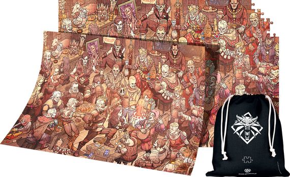 Пазл GoodLoot Witcher: Birthday puzzles 1000 ел. (5908305233565) | Зображення 1