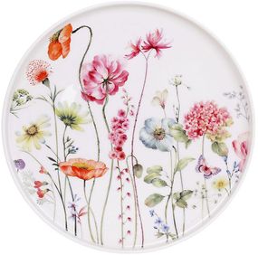 Тарілки обідні Flower Garden Ø26см, набір 6 порцелянових тарілок